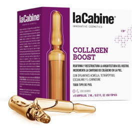 La Cabine Ampoules Collagène 10x2ml Femme