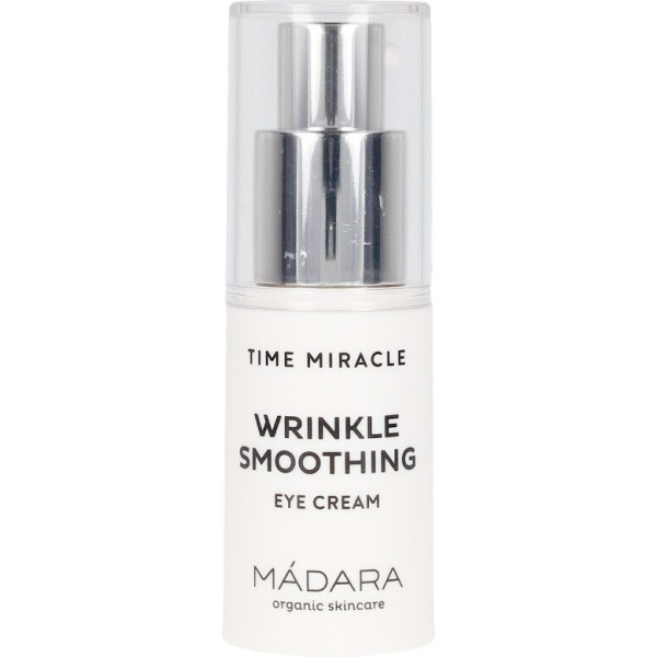 Madara Organic Skincare Time Miracle Crème Yeux Lissante Rides 15 Ml Unisexe