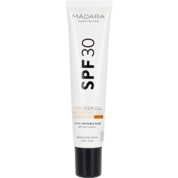 Mádara Organic Skincare Plant Stem Cell Age-Defing Face Sunscreen Spf30 40 ml Unisex