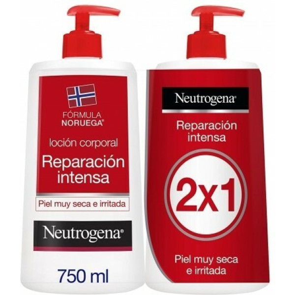 Neutrogena Lotion Rep Intense 2x750ml