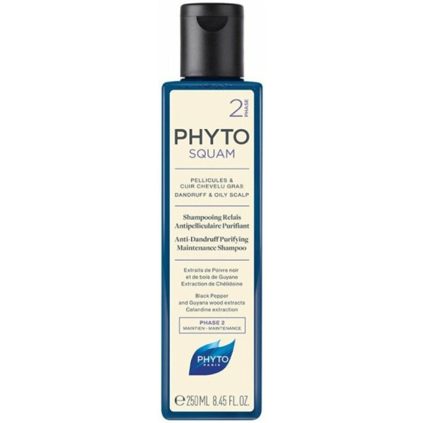 Phyto Squam Shampoo Cheveux Gras 250ml