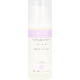 Ren Skincare Ultra Moisture Day Cream Dry Skin 50 Ml Unisex