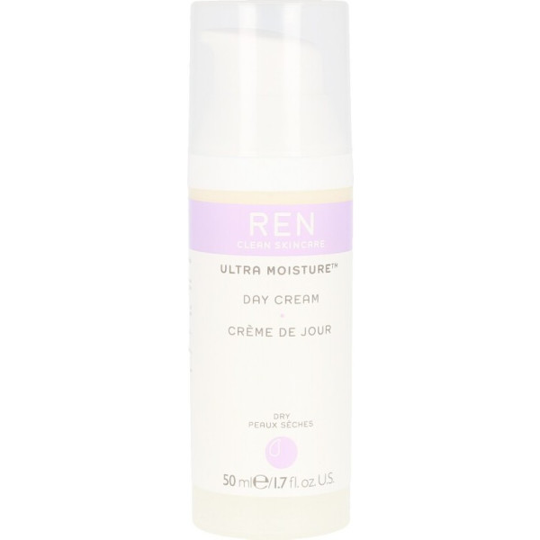 Ren Skincare Ultra Moisture Day Cream Dry Skin 50 Ml Unisex