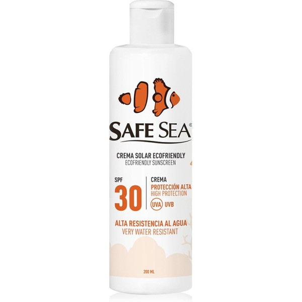 Safe Sea Crema Solar Ecofriendly Especial Medusas Spf30 200 Ml Unisex