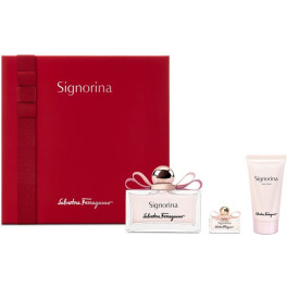 Salvatore Ferragamo Signorina Lote 3 Piezas Unisex