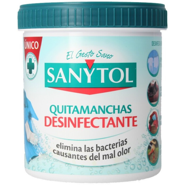 Sanytol desinfetante removedor de manchas 450 gr unissex