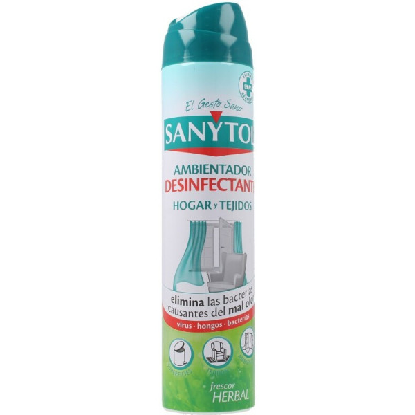 Sanytol Deodorante Disinfettante per Ambienti Casa e Tessuti 300 Ml Unisex