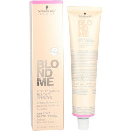 Schwarzkopf Blondme Blonde Toning Ice 60 ml unissex