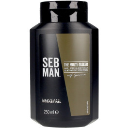 SEB Man Sebman The Multitarsion 3 en 1 cabello de lavado 250 ml hombre
