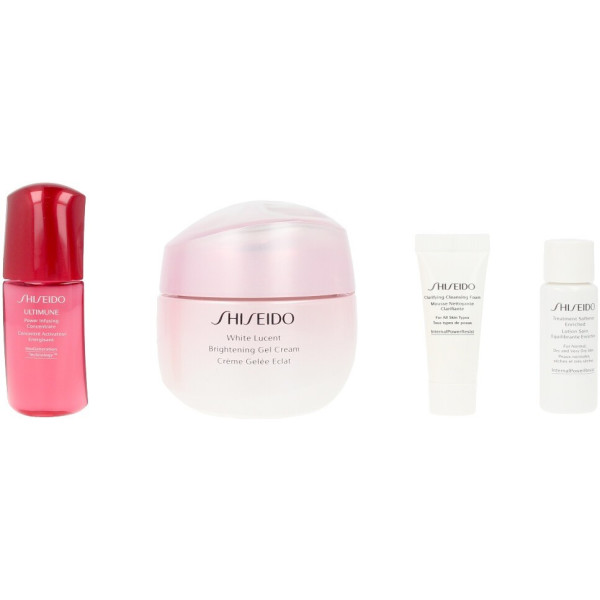 Shiseido White Lucency Brightening Gel Cream Lote 4 Piezas Mujer