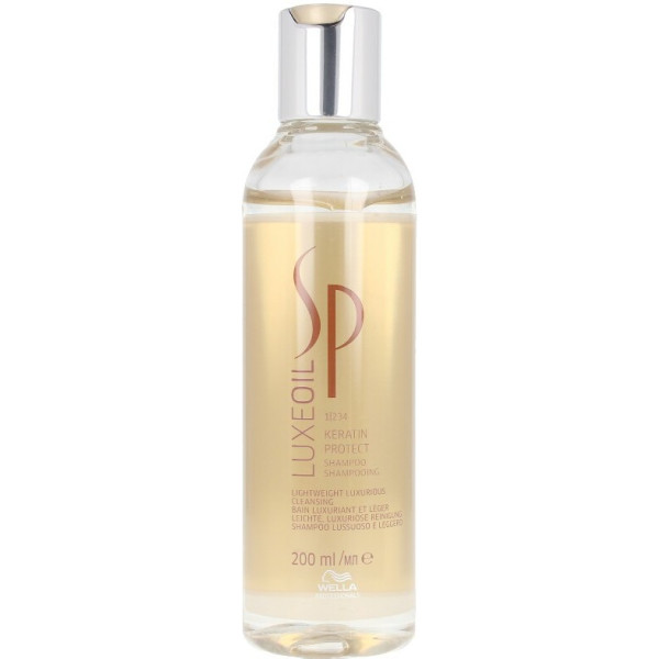 System Professional Sp Luxe Oil Keratin Protect Shampoo 200 ml unissex