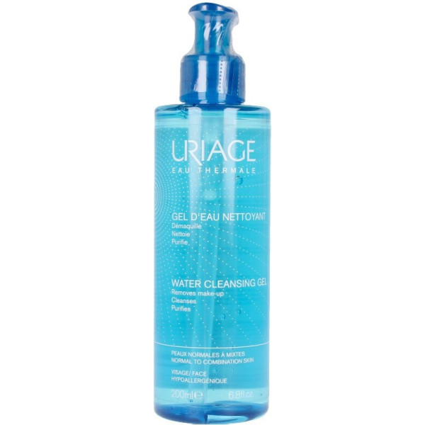 Uriage Water Cleansing Gel Normal To Combination Skin 200 Ml Unisex
