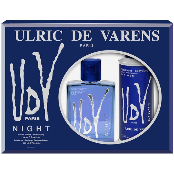 Urlic De Varens Udv Night For Men Lot 2 Pièces Homme
