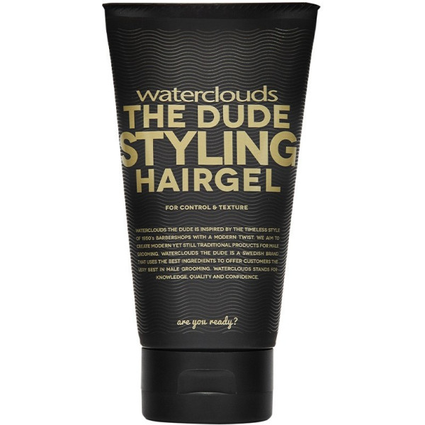 Waterclouds The Dude Styling Hairgel Pour Control&texture 150 Ml Unisexe