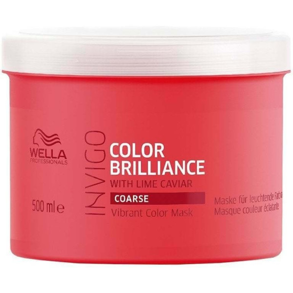 Wella Invigo Color Brilliance Maschera Capelli spessi 500 ml Unisex