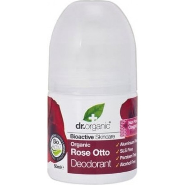 Dr Organic Rose Deodorant 50 ml