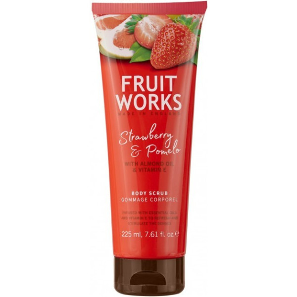 Fruitworks Body Scrub 238ml Strawberb&pome