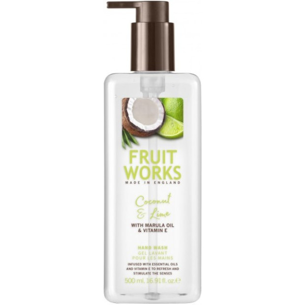 Fruitworks Hand Wash 500ml Coco&lime