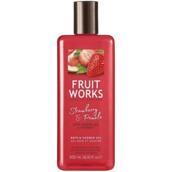 Fruitworks Hand Wash 500ml Strawber&pomelo