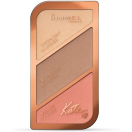 Rimmel London Kate Sculpting Palette 002-coral Glow 185 Gr Mujer