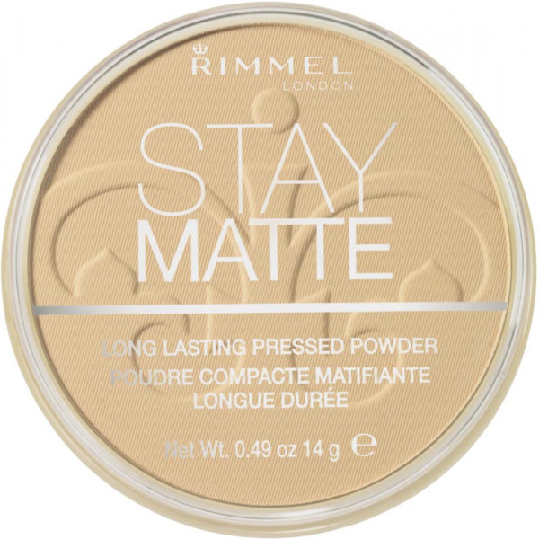 Rimmel London Stay Matte Poudre Compacte 006-Warm Beige 14 Gr Femme