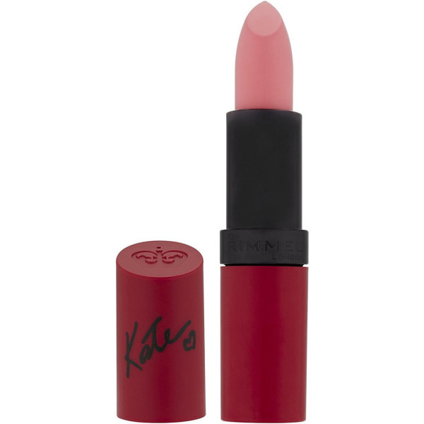 Rimmel London Lasting Finish Matte Lipstick von Kate Moss 101-Pink Rose 4g Damen
