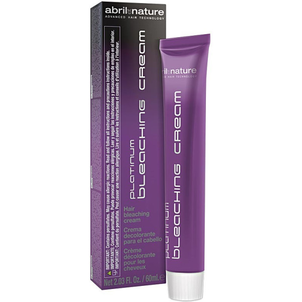 Abril Et Nature Platinum Bleaching Cream Hair Bleaching 60 Ml Unisex