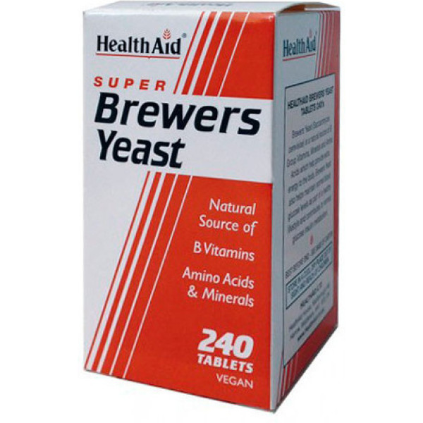 Health Aid Levure de Bière 240 Comprimés