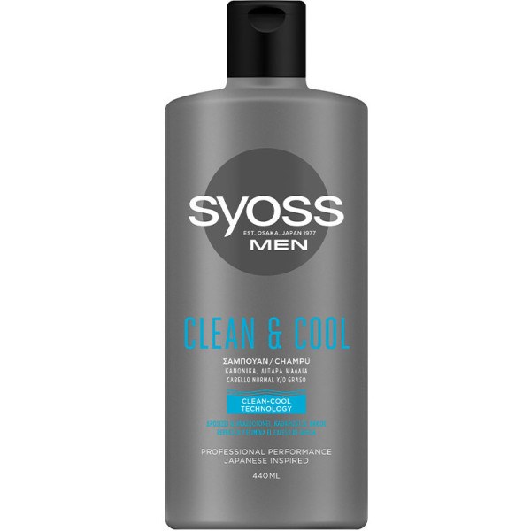 Syoss Men Power & Strength Shampoo 440 Ml Man