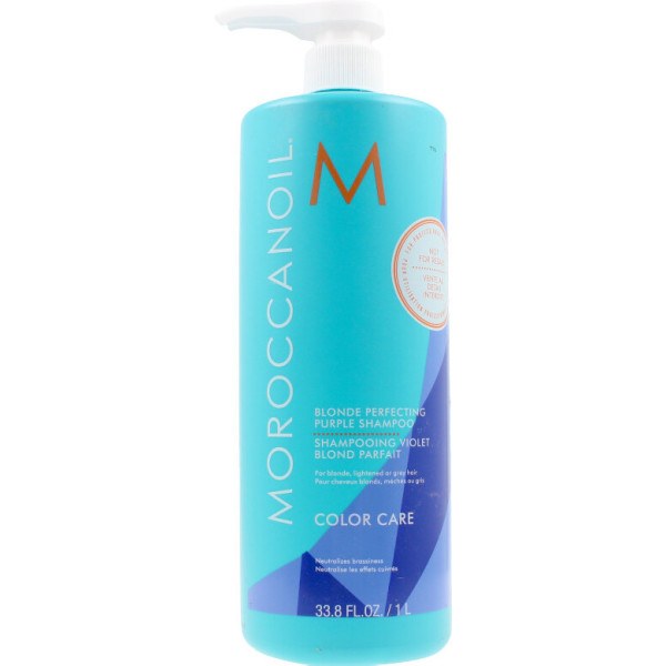 Moroccanoil Blonde Perfecting Shampoo Roxo 1000 ml Unissex