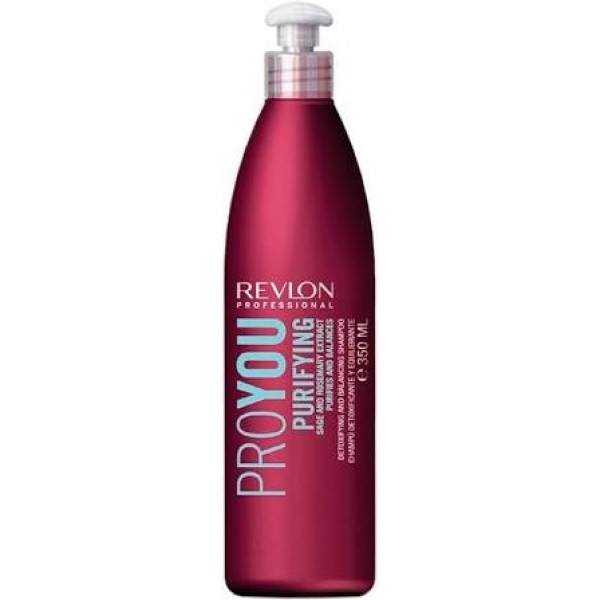 Revlon Proyou Purifying Detoxifying&balancing Shampoo 350 Ml Unisex