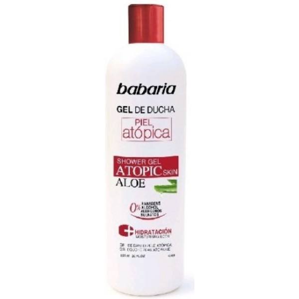Babaria Atopic Skin Aloe Vera Duschgel 0% 600 ml Unisex