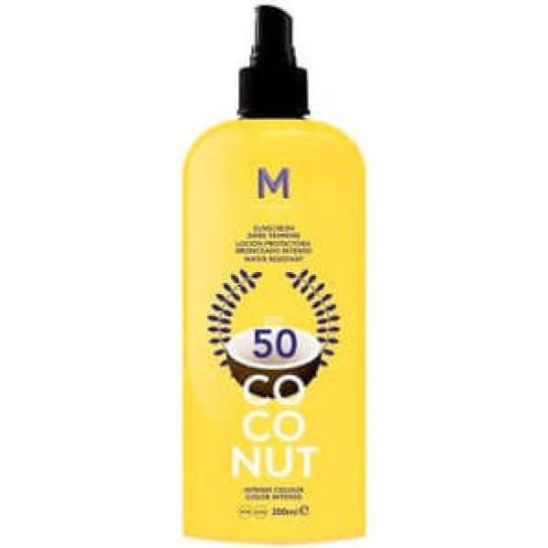 Mediterraneo Sun Cocco Crema Solare Abbronzante Scuro Spf50 200 Ml Unisex