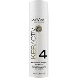 Postquam Haircare Keractiv Reconstructor Shampoo With Keratin 250 Ml Mujer