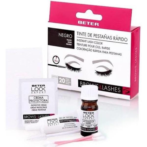 Beter Brow Instant Lash Fast Black Eyelash Dye Donna