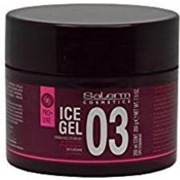 Salerm Ice Gel 03 Gel modelador de fixação forte 200 ml unissex