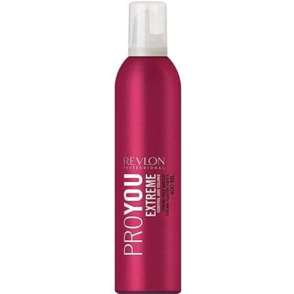 Revlon Proyou Extreme Styling Strong Hold Mousse 400 Ml Mujer
