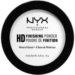 Nyx Hd Finishing Powder Mineral Based Translucent 8 Gr Donna