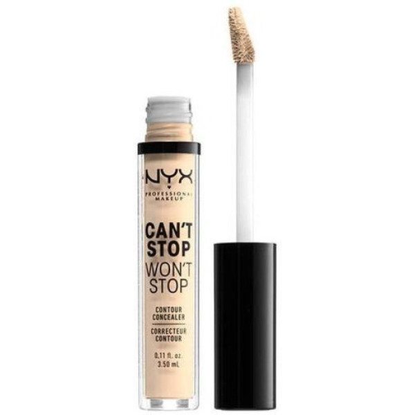 Nyx Can\'t Stop Won\'t Stop Contour Concealer Vanilla 35 Ml Donna