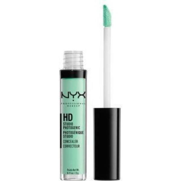 Nyx Hd Studio Photogenic Concealer Green 3 Gr Mujer