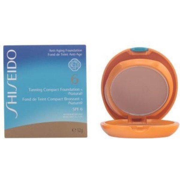 Shiseido Tanning Compact Foundation Spf6 Natural 12 Gr Mujer