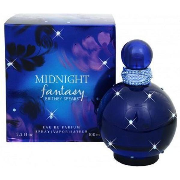 Britney Spears Midnight Fantasy Eau de Parfum Spray 100 Ml Donna