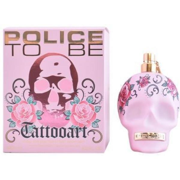 Police To Be Tattoo Art For Woman Eau de Parfum Spray 125 Ml Donna