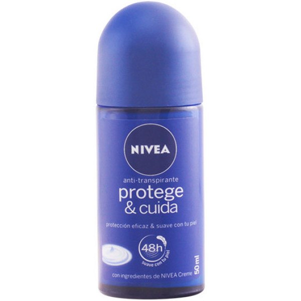 Nivea Protects & Cares Déodorant Roll-on 50 Ml Unisexe