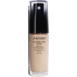 Shiseido Synchro Skin Glow Luminizing Fluid Foundation R2 Mujer
