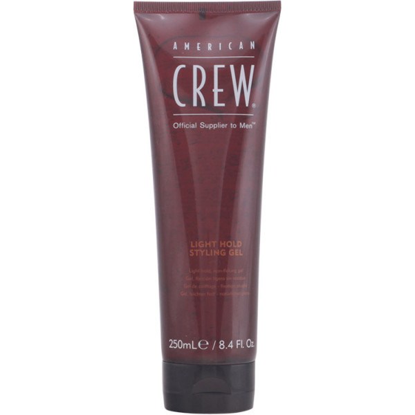 American Crew Light Hold Styling Gel 250 Ml Homme