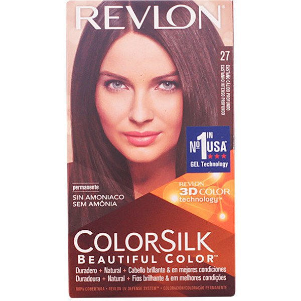 Revlon Colorsilk Tint 27-Braun Warm Deep Woman