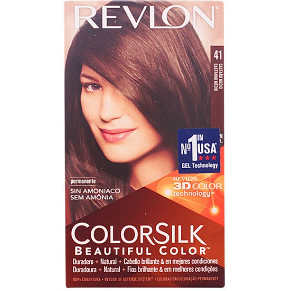 Revlon Colorsilk Tinte 41-castaño Medio Mujer
