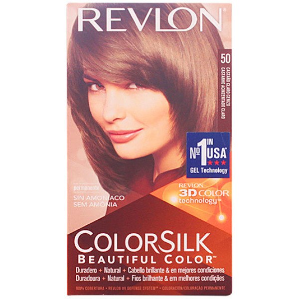 Revlon Colorsilk Tinta 50-Cenere Marrone Chiaro Donna