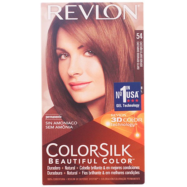 Revlon Colorsilk Tint 54-marrone chiaro oro donna